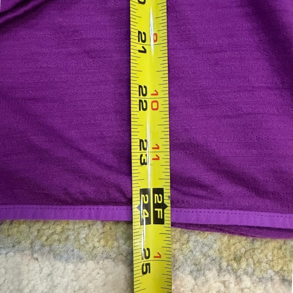 Icebreaker Womens Descender Merino Blend Half Zip Base Layer M Athleisure Hiking - Picture 7 of 11